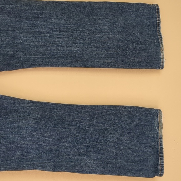 12 Levi's 515 Nouveau Boot Cut Denim Jeans Bootcut Blue Casual Basic - Picture 11 of 16